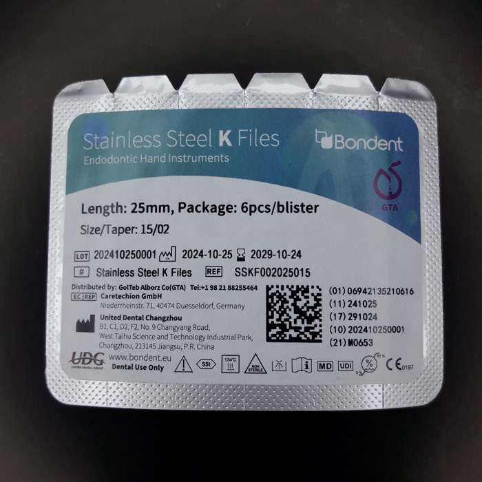 کا فایل دستی k-file استیل طول 25mm- ام تری