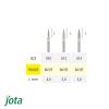 فرز الماسی پالیش توربین استوانه ای با انتهای تیز - 4 و 5 جوتا - 2