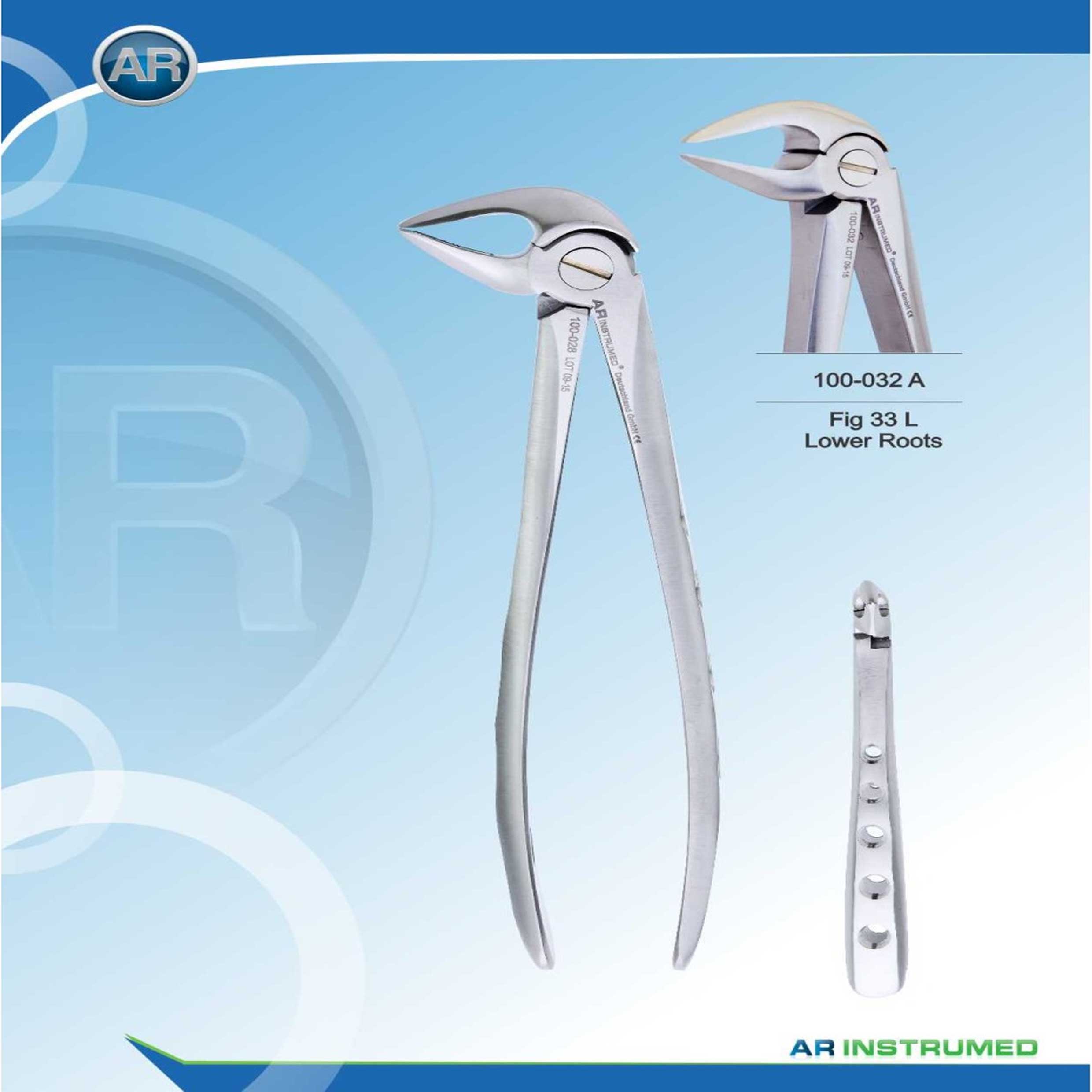 فورسپس ریشه کش پایین دست سوراخدار (AR Instrumed)