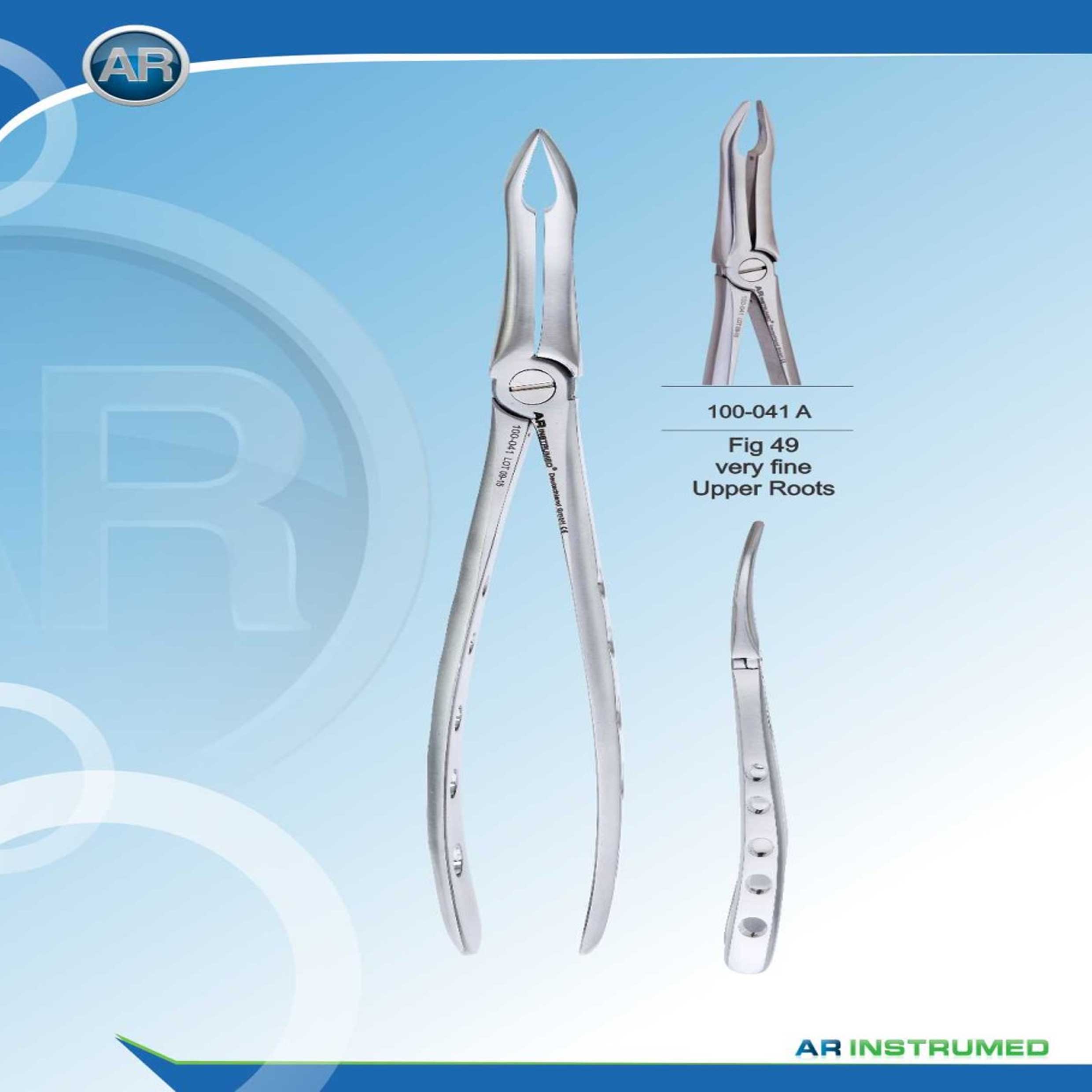 فورسپس ریشه کش بالا دسته سوراخدار (AR Instrumed)