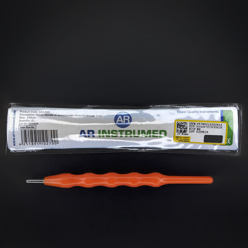 دسته آینه پلاستیکی نارنجی (AR Instrumed)