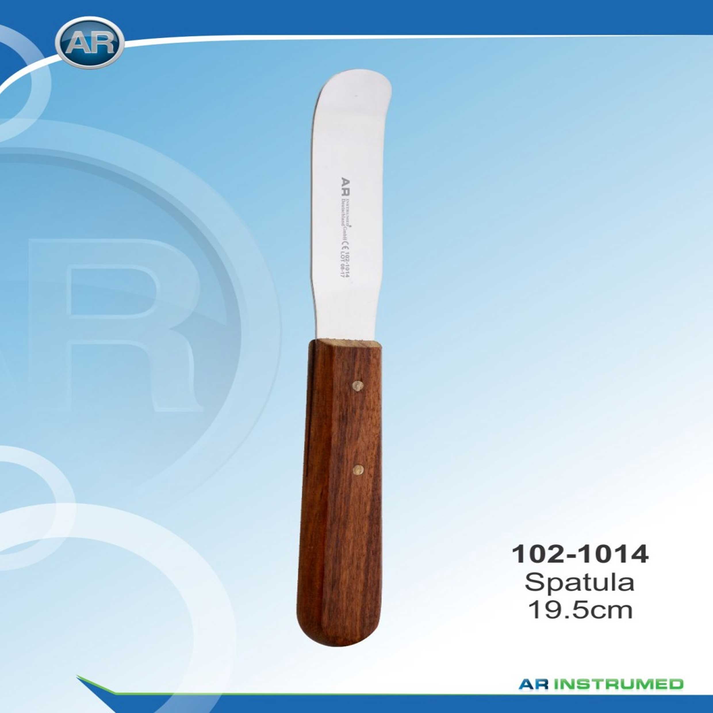 اسپاتول همزن آلژینات و گچ سر کج سخت (AR Instrumed)