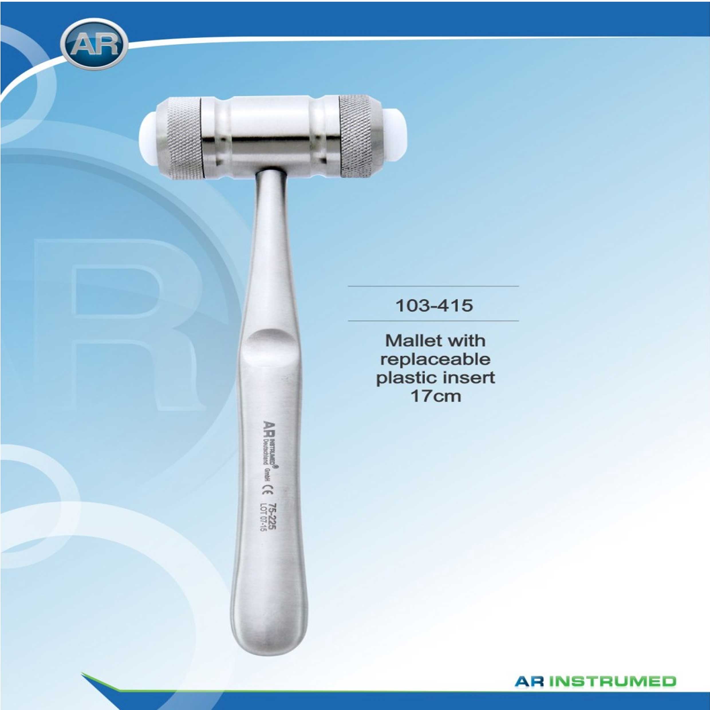 چکش با سر پلاستیکی