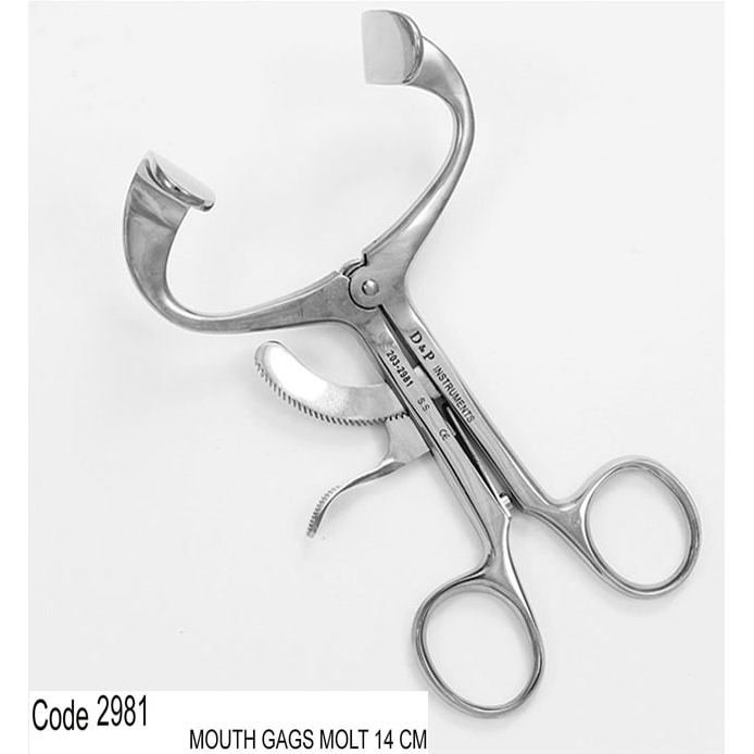 دهان بازکن مدرج فلزی (14cm)- دناپویا