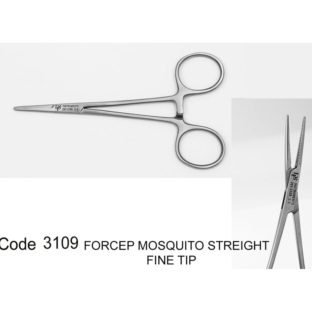 فورسپس موسکیتو نوک باریک سر صاف- دناپویا