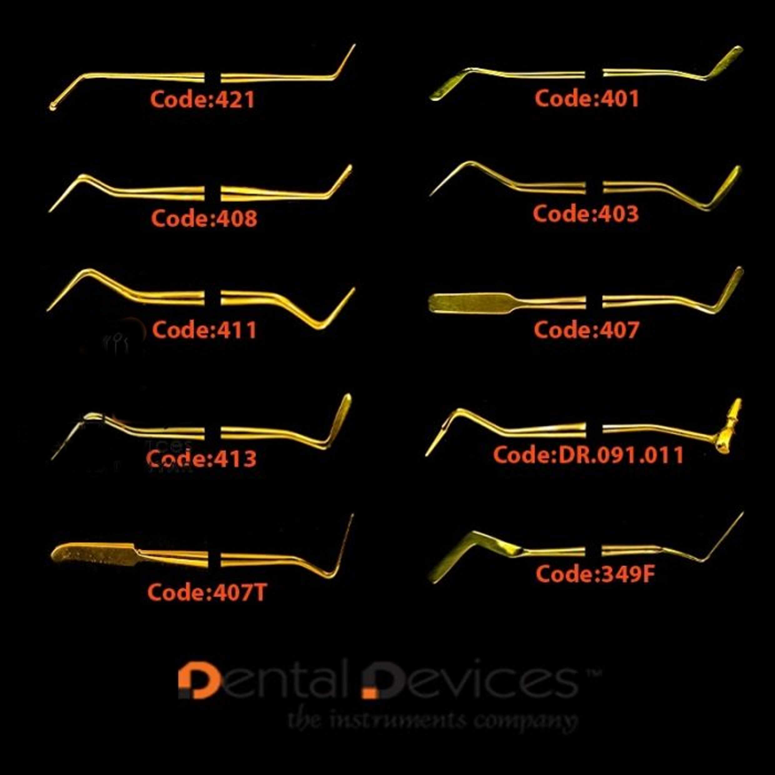 ست 10عددی قلم کامپوزیت- دنتال دیوایس