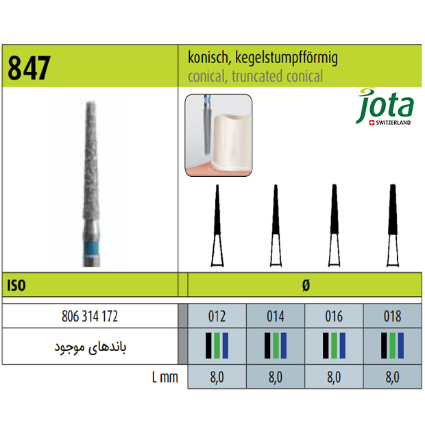 فرز الماسی توربین مخروطی ته صاف -8 - 2