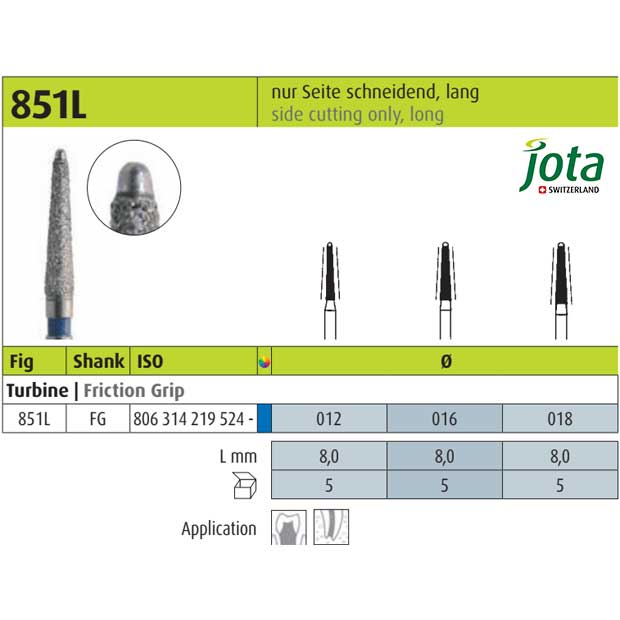 فرز الماسی توربین برش از بغل - بلند - 2