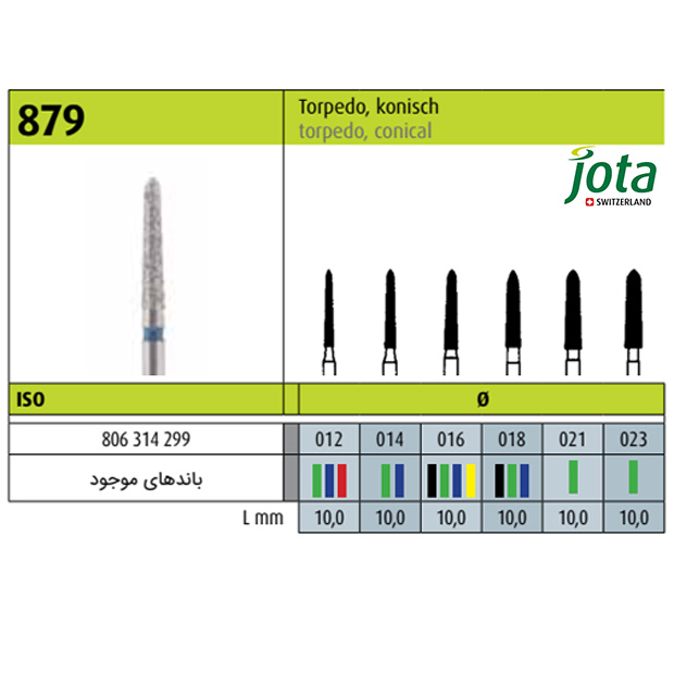 فرز الماسی توربین مخروطی موشکی - 10 جوتا - 2