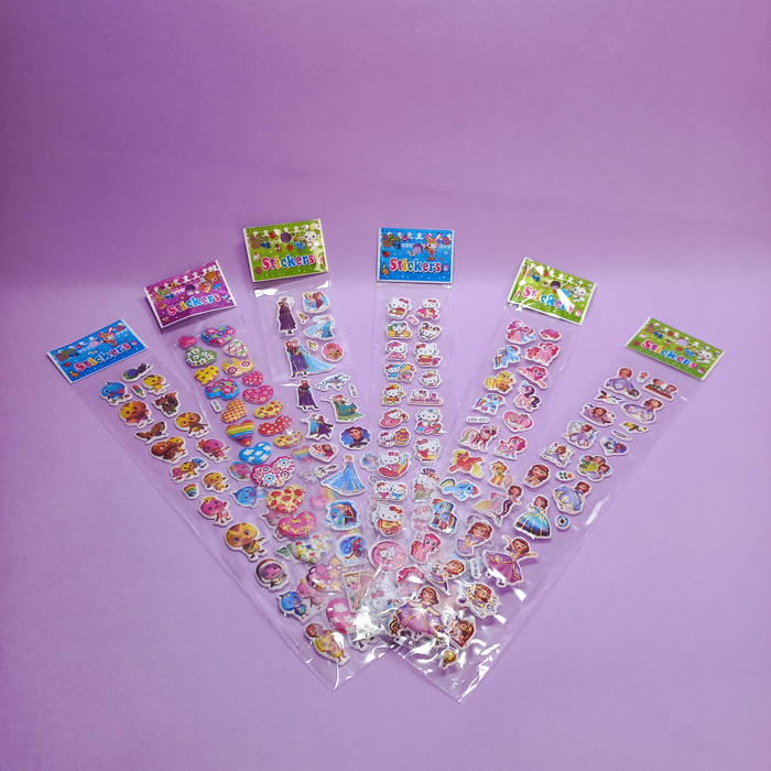 استیکر فانتزی برجسته باریک طرح جور - 2