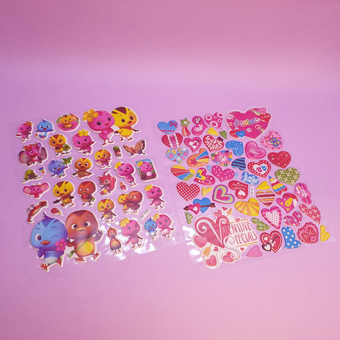 استیکر فانتزی برجسته A4 طرح جور🎉 - 4