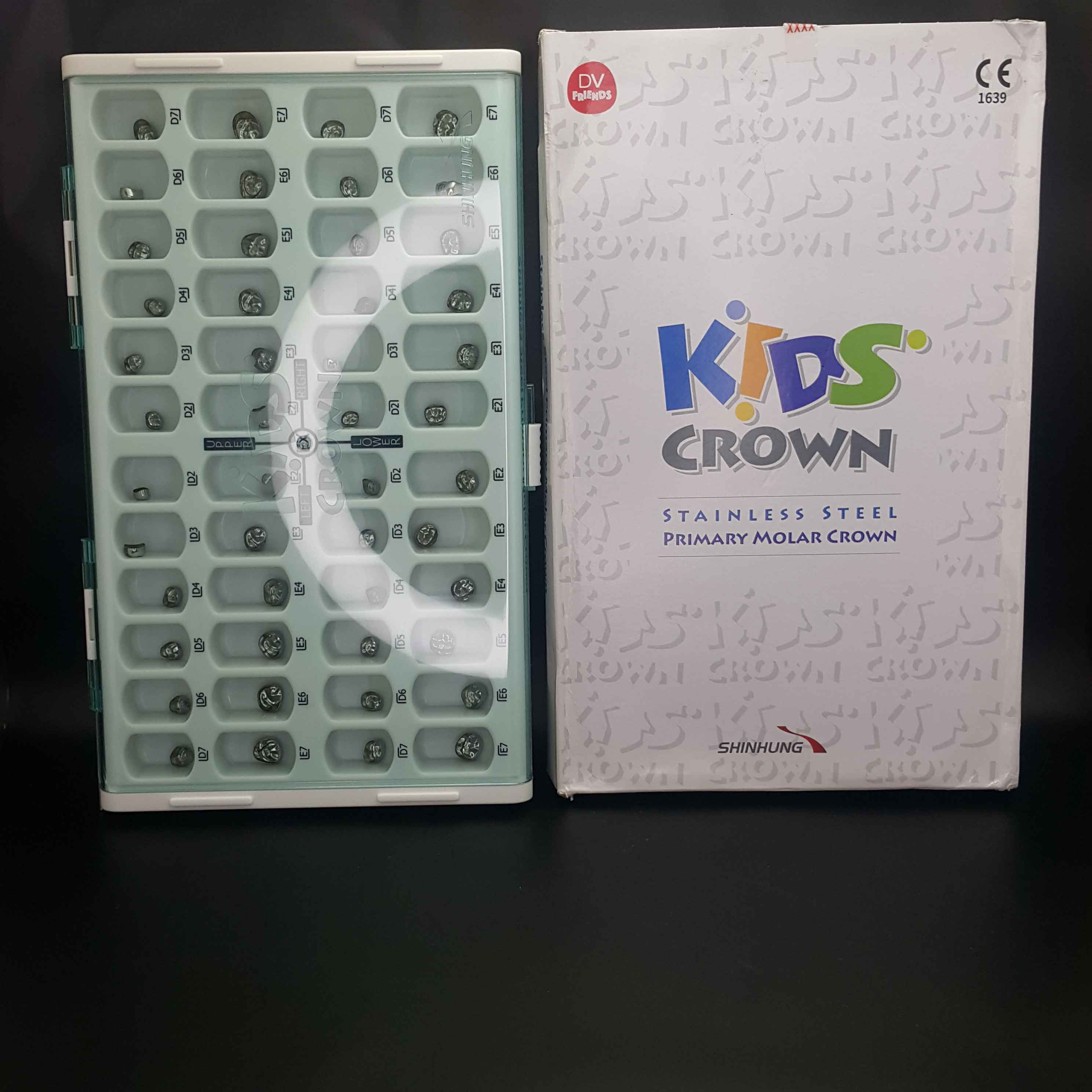 کیت 48 عددی روکش دندان شیری کره ای - 4