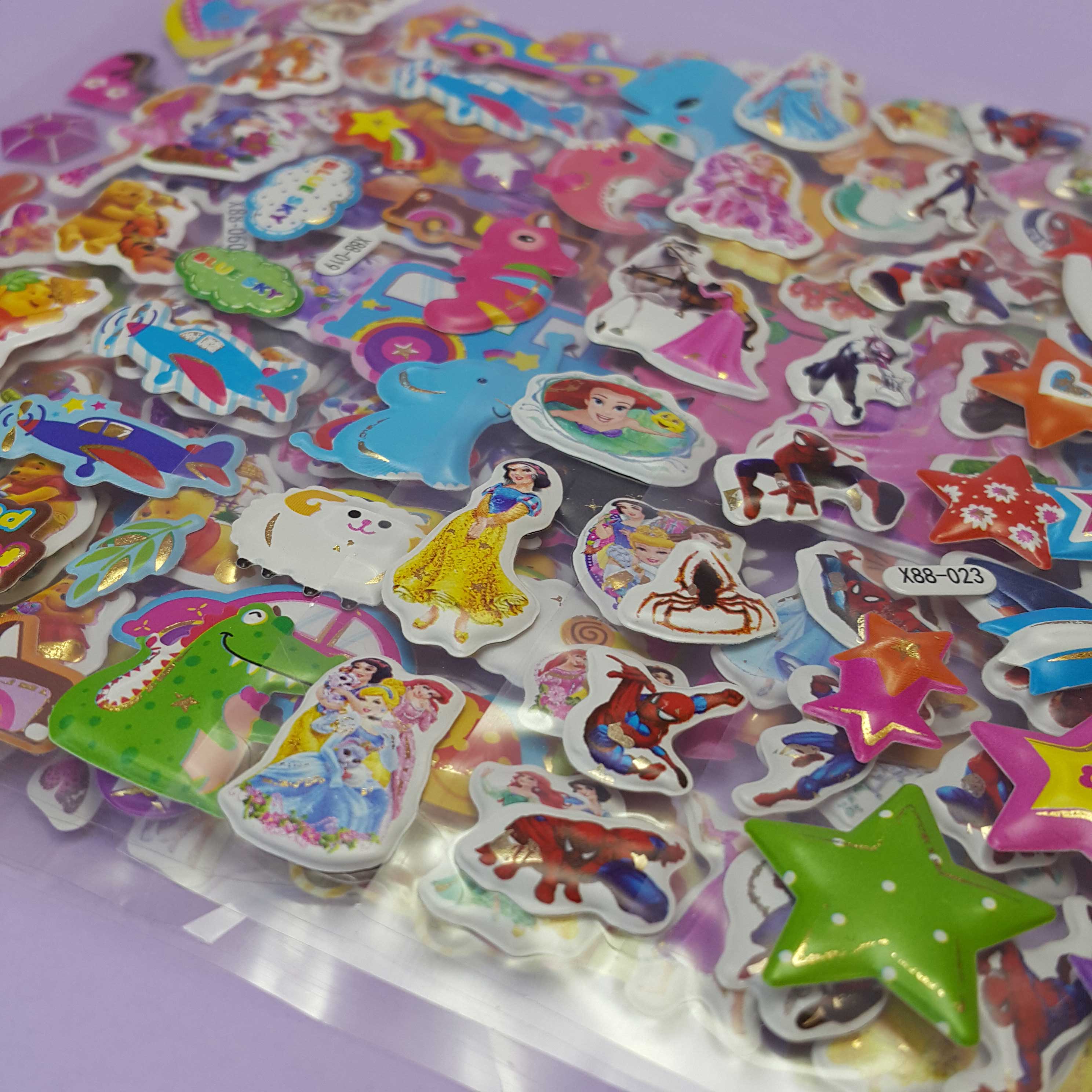 استیکر شیشه ای کوچک طرح جور - 2