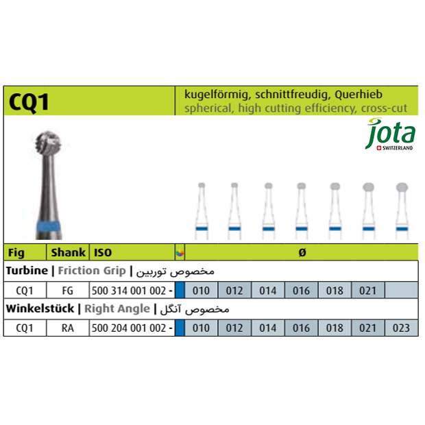 86 - فرز کارباید کروی با راندمان برش بالا برش ضربدری آبی CQ1 - جوتا (13)  - 2