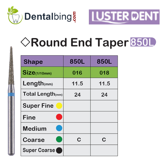 فرز الماسی مخروطی با انتهای گرد-850L لاستردنت - 2