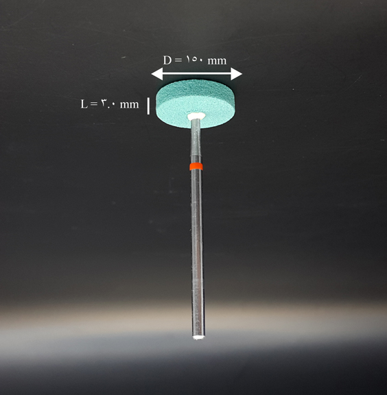 مولت سنگ الماسی هندپیس چرخی سبز - SD716 - جوتا