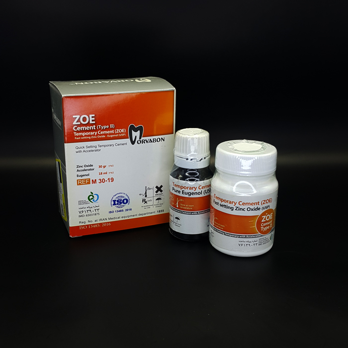 سمان موقت زینک اکساید اژنول مروابن