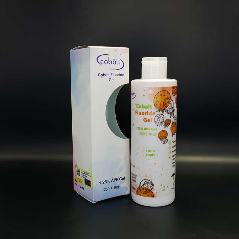 ژل فلوراید اسیدی کبالت - 3