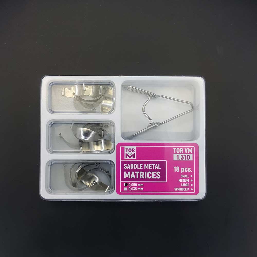 کیت سکشنال ماتریس زین اسبی 18 عددی همراه کلیپس - تور وی ام