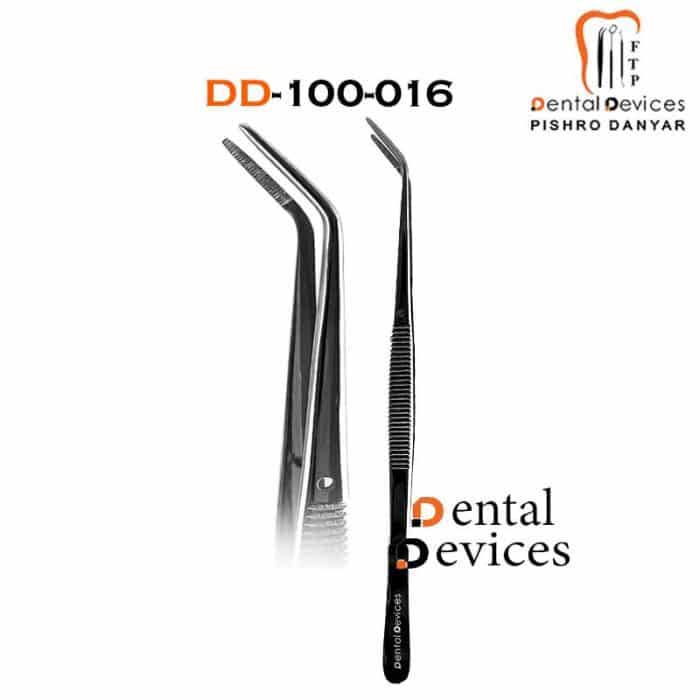 1 - پنس یک خم استاپردار- دنتال دیوایس (0) 