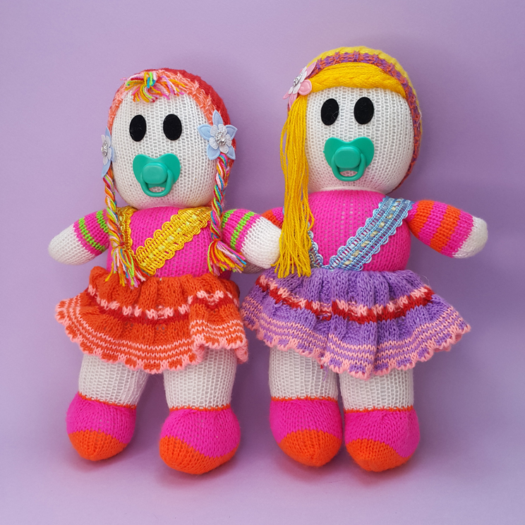 عروسک بافتنی