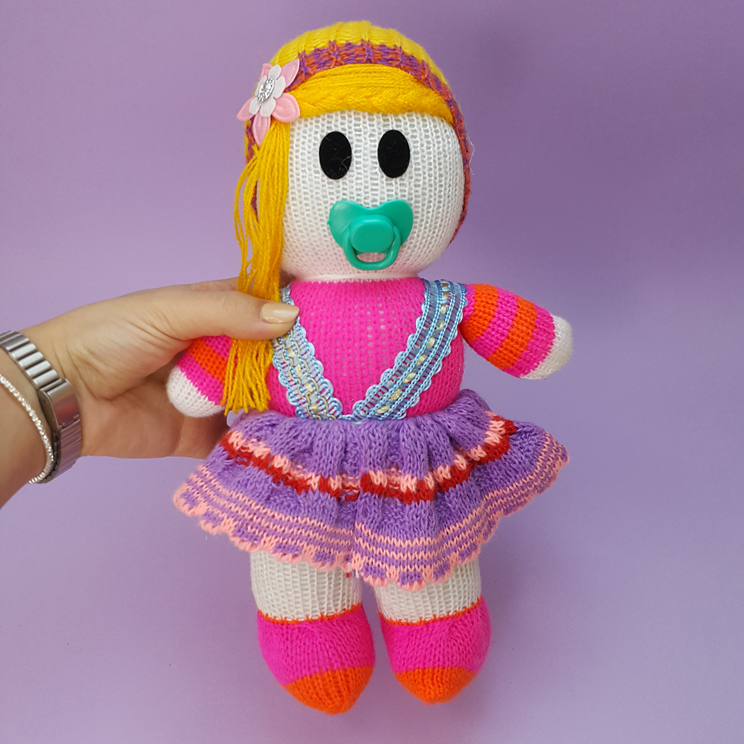 عروسک بافتنی - 2