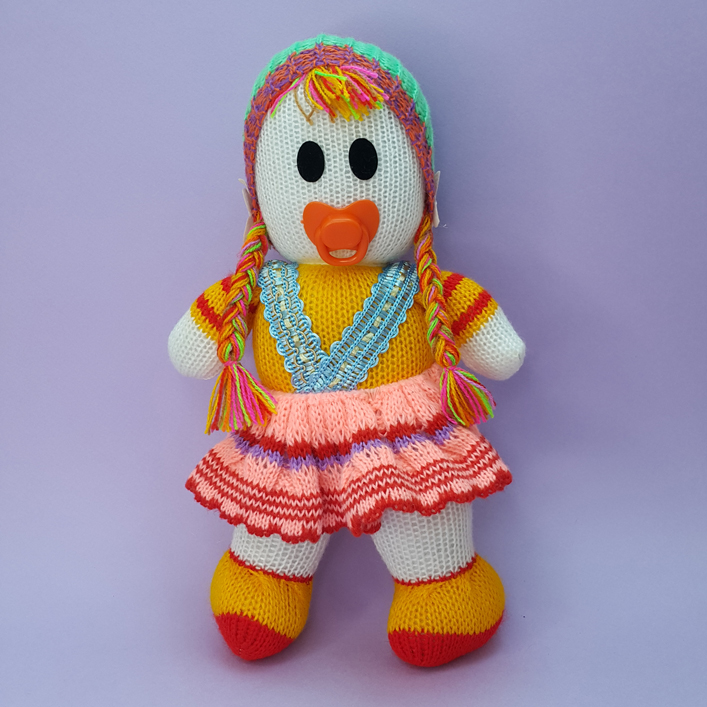 عروسک بافتنی - 5