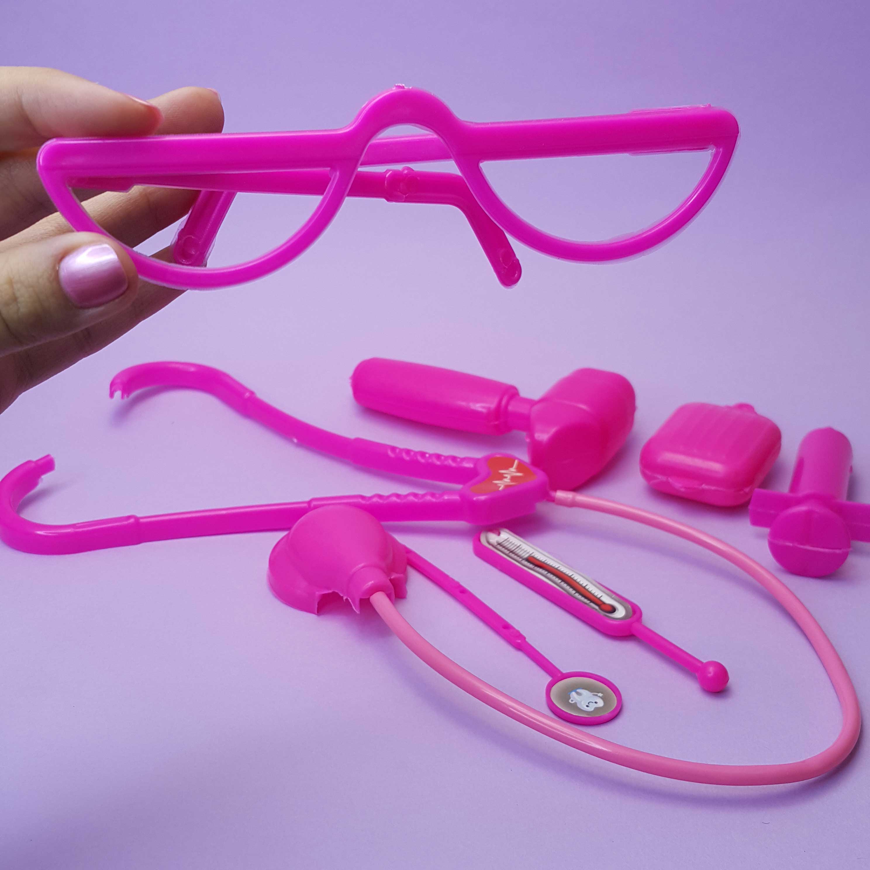 ست پزشکی 7 عددی صورتی - 2