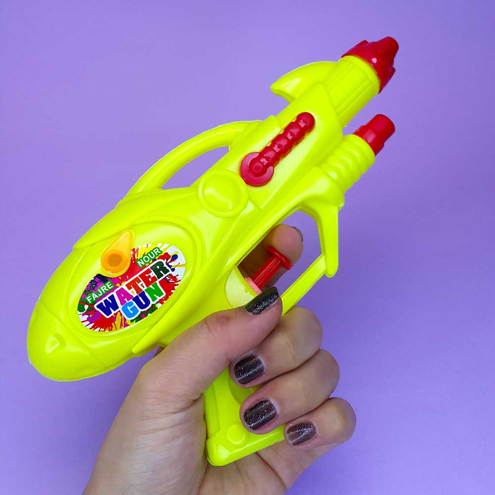 تفنگ آبپاش رنگی متوسط سلفونی