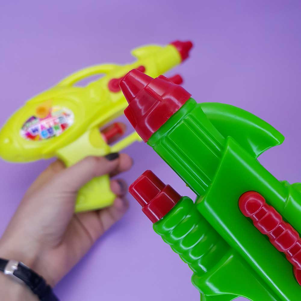 تفنگ آبپاش رنگی متوسط سلفونی - 4