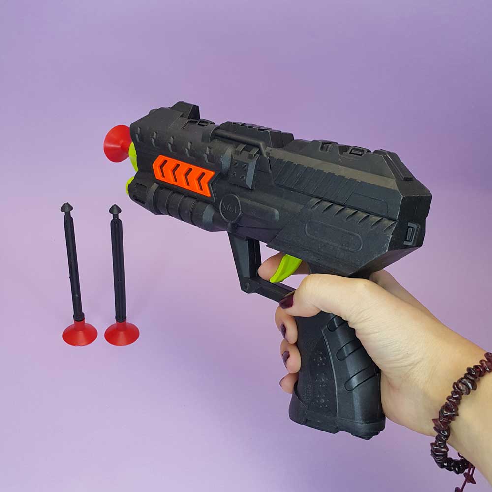 تفنگ چسبونک مشکی - 2