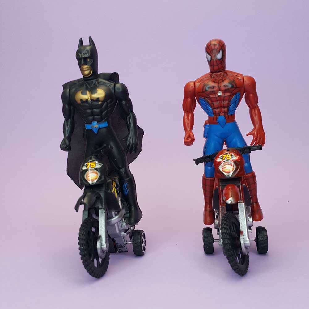 ست موتور و فیگور قهرمانان چراغدار - 3