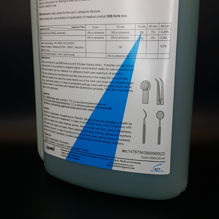 محلول غوطه وری BIB Forte eco - 5