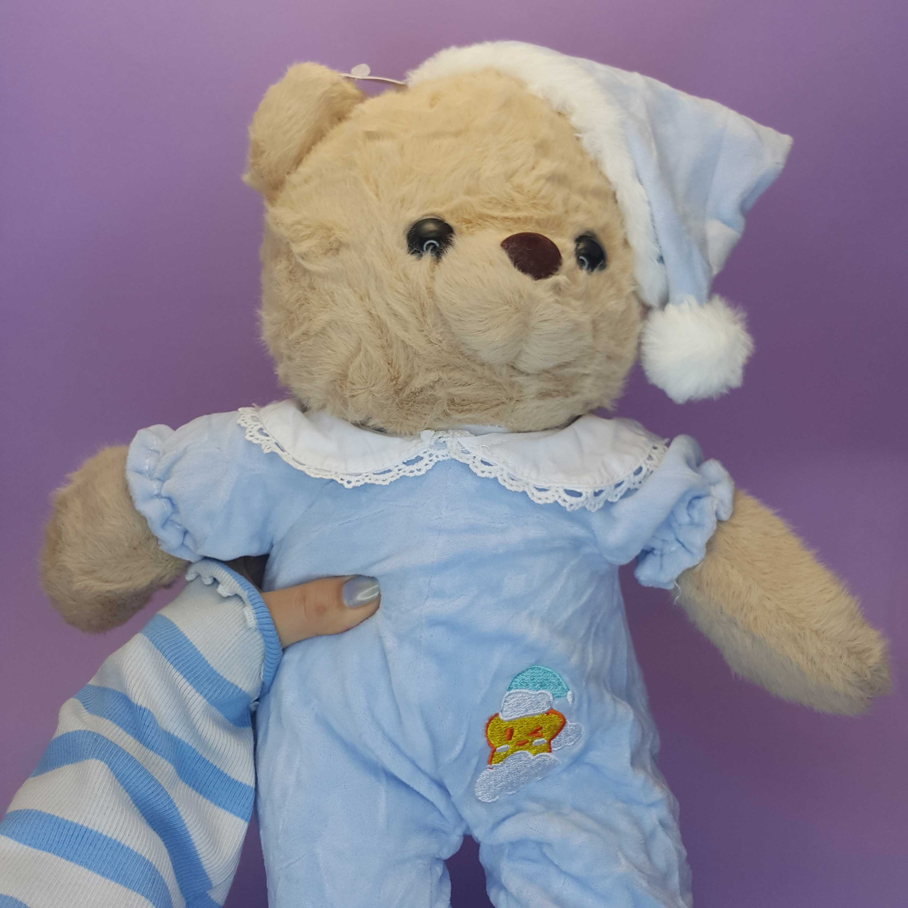 عروسک خرسی با لباس خواب - 2