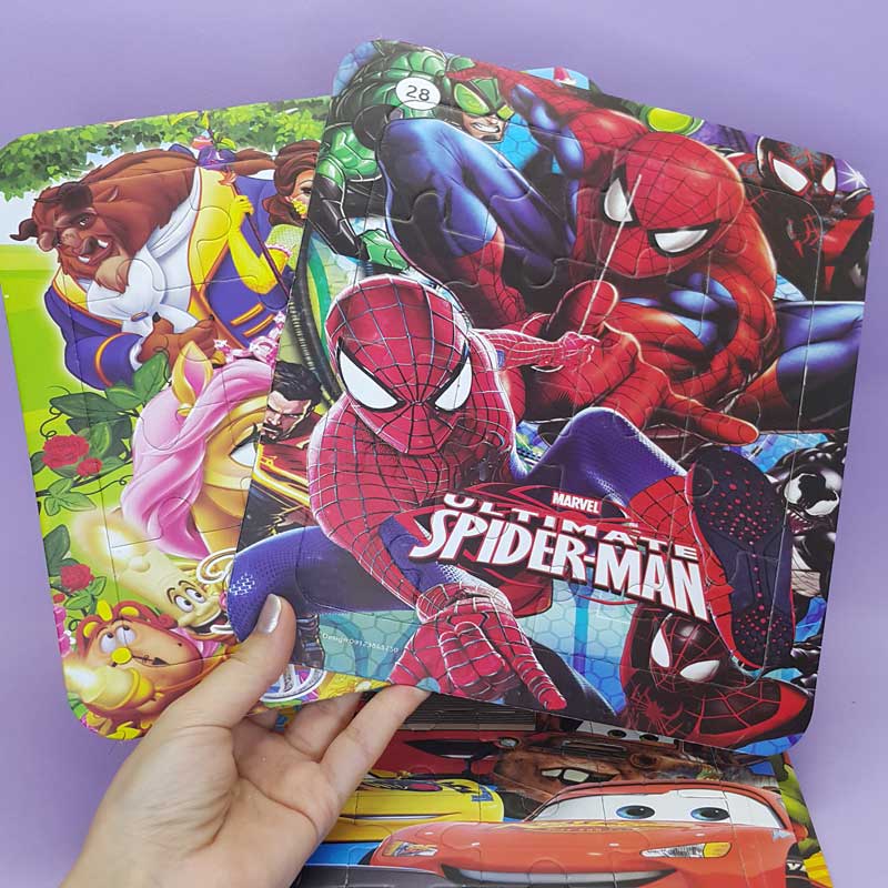 پازل کارتونی متوسط - 4