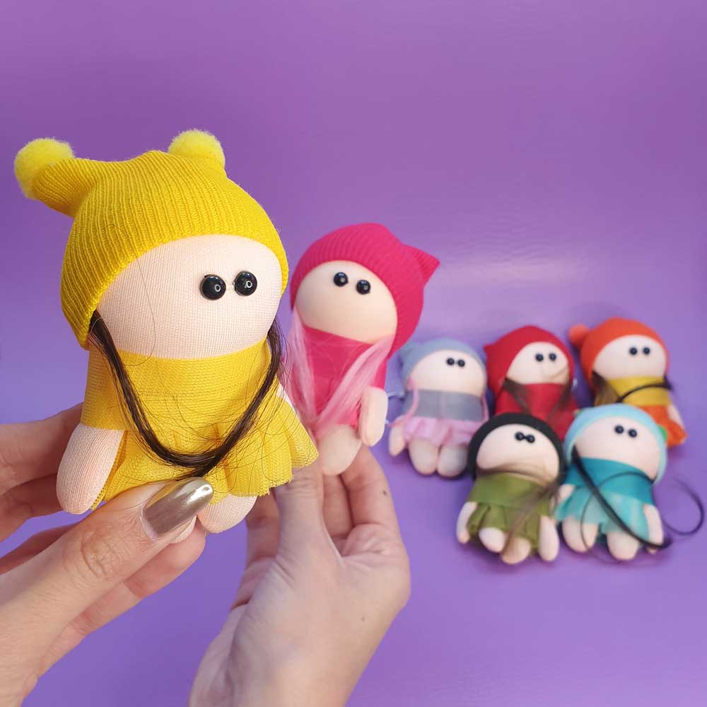 آویز کیف عروسکی