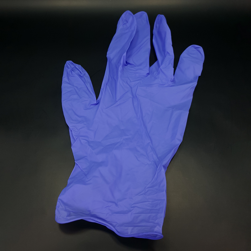 دستکش نیتریل آبی درماگریپ - 4