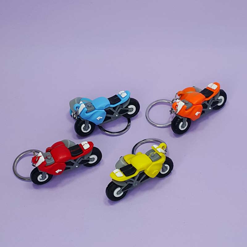 جاکلیدی سیلیکونی موتور و کلاه - 4