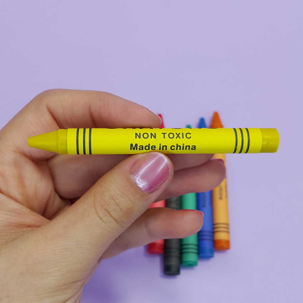 مداد شمعی 6 رنگ مینی - 4