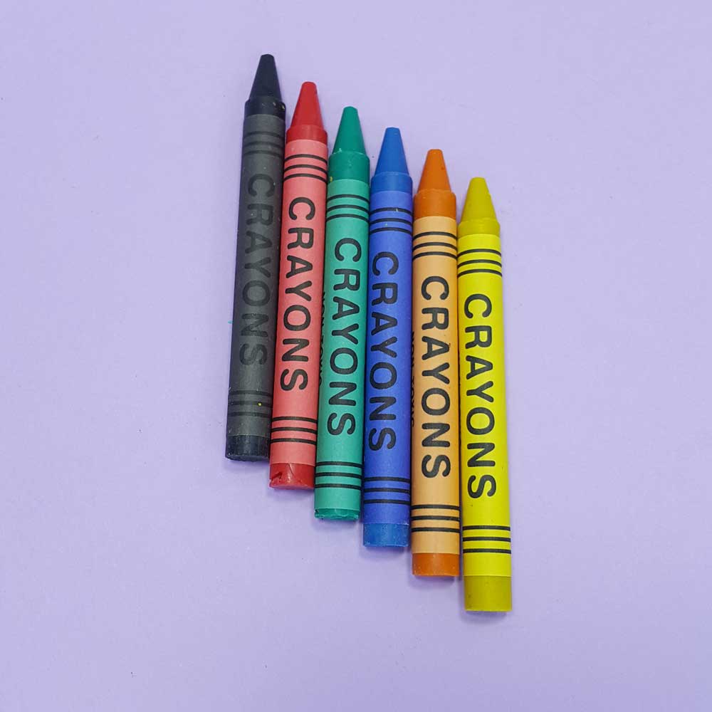 مداد شمعی 6 رنگ مینی - 5