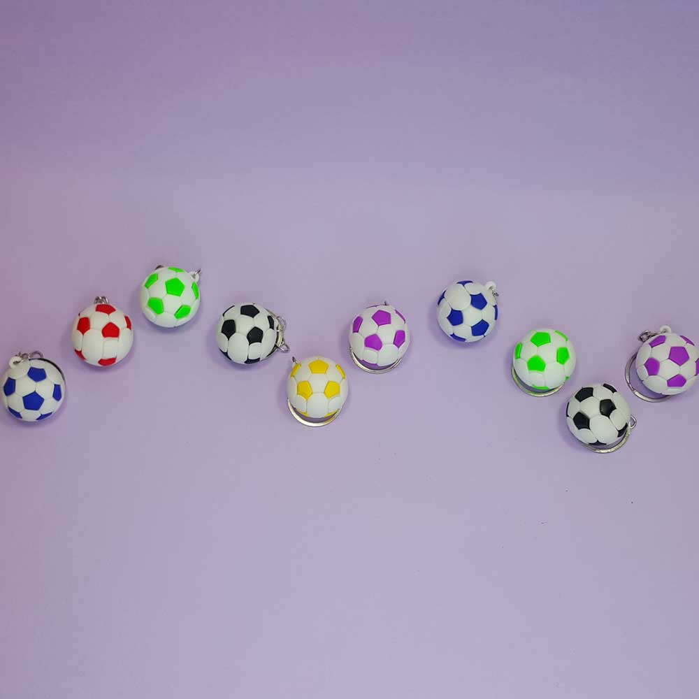 جاکلیدی سیلیکونی توپ فوتبال کارتی - 2