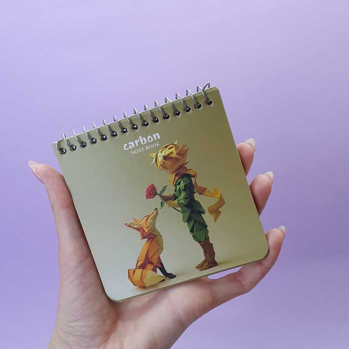 دفترچه سیمی کوچک کربن