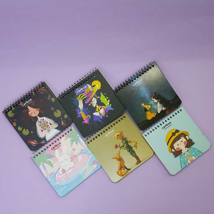 دفترچه سیمی کوچک کربن - 2