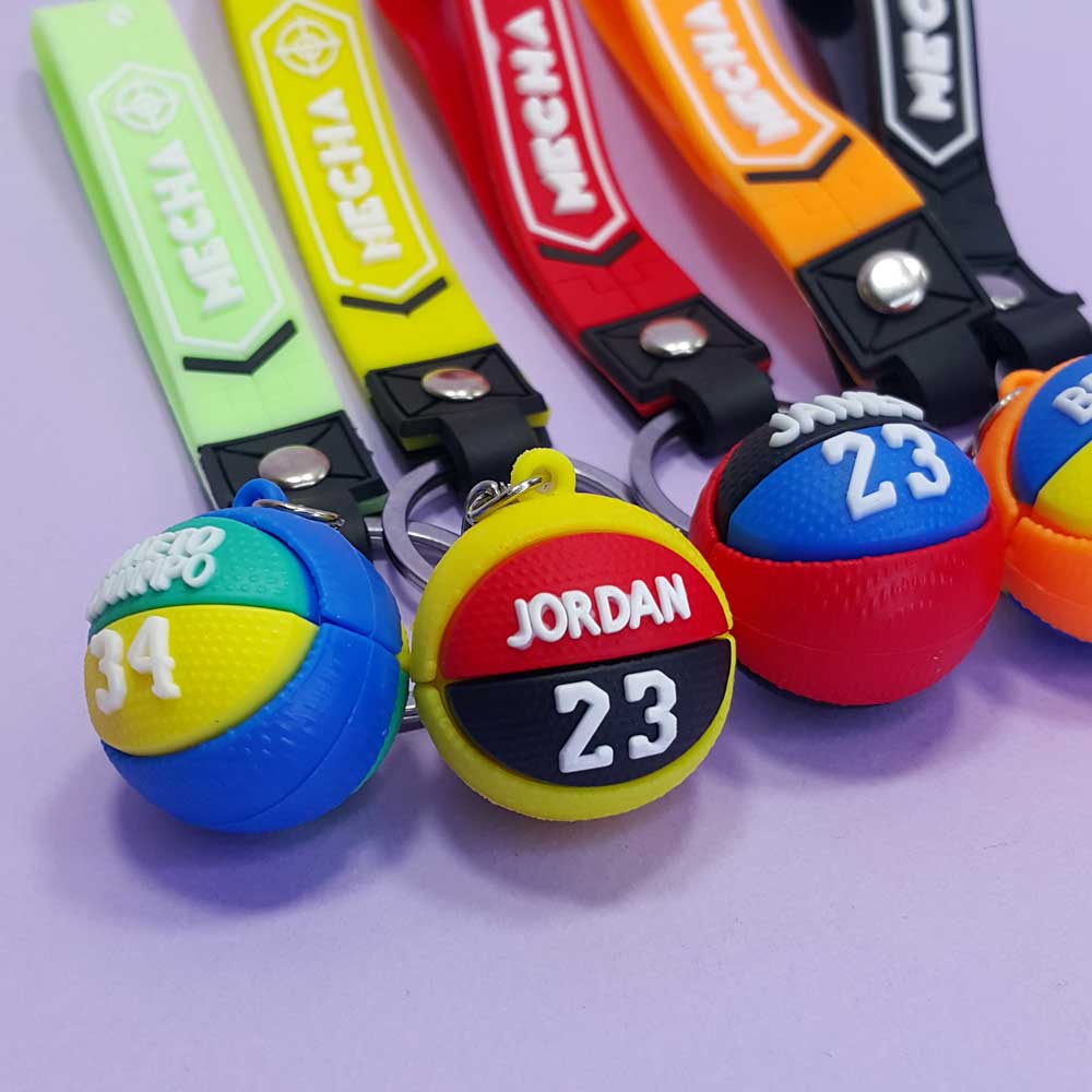 جاکلیدی سیلیکونی توپ ورزشی طرح جور - 4