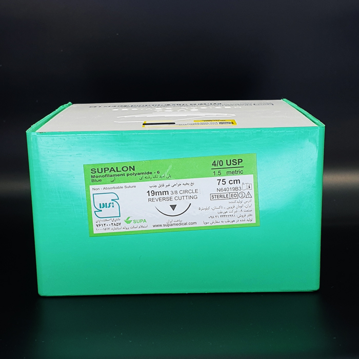نخ بخیه نایلون غیر جذبی سوپا Supalon - 2