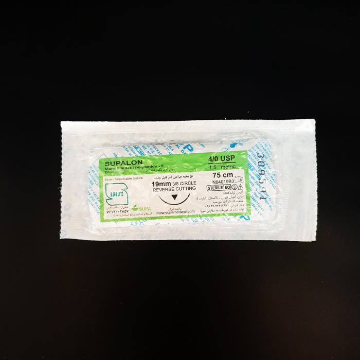 نخ بخیه نایلون غیر جذبی سوپا Supalon - 3