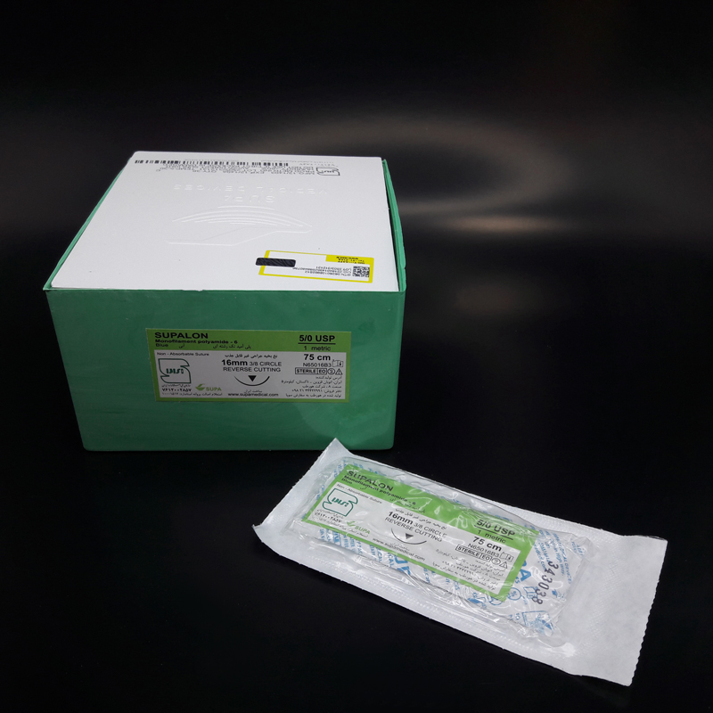 نخ بخیه نایلون غیر جذبی سوپا Supalon - 4