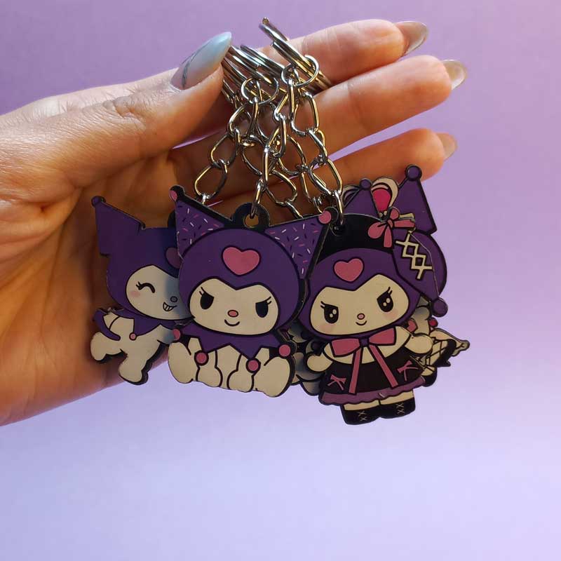 جاکلیدی چوبی کرومی  - 4