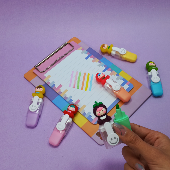 ماژیک فسفری دختر میوه ای 6 عددی - 3