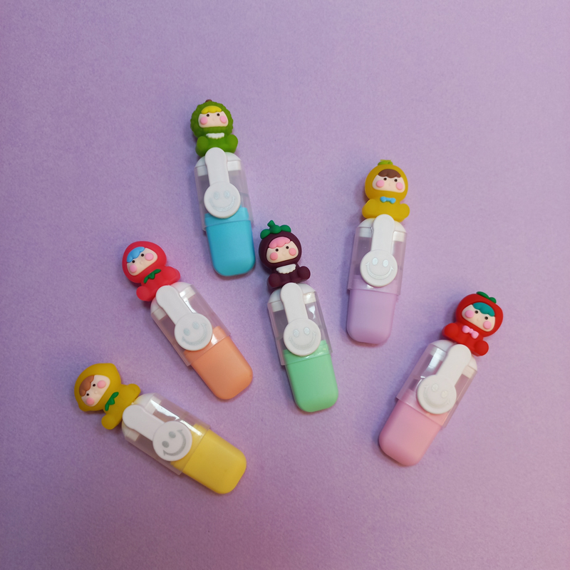 ماژیک فسفری دختر میوه ای 6 عددی - 5